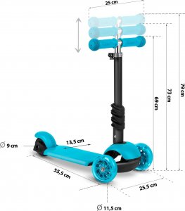 Hulajnoga Ricokids Buggy Turkusowy (765302) 7