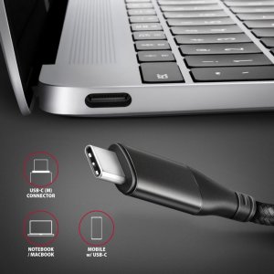 Kabel USB Axagon USB-C - HDMI 1.8 m Czarny (RVC-HI2MC) 7