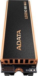 Dysk SSD ADATA Legend 960 MAX 1TB M.2 2280 PCI-E x4 Gen4 NVMe (ALEG-960M-1TCS) 2