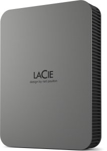 Dysk zewnętrzny HDD LaCie Mobile Drive Secure 4TB Szary (STLR4000400) 1