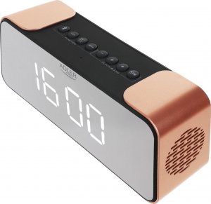 Radiobudzik Adler AD1190 miedziany 2