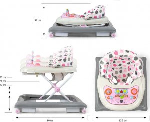 Milly Mally Chodzik dla dziecka Patrol Pastel Dots 5