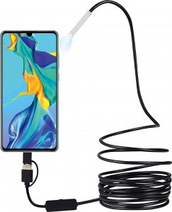 Retoo ENDOSKOP KAMERA INSPEKCYJNA 3,9mm 5METRÓW USB-C LED 2