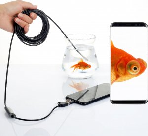 Retoo ENDOSKOP KAMERA INSPEKCYJNA 3,9mm 5METRÓW USB-C LED 4