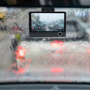 Wideorejestrator Retoo Rejestrator Jazdy Kamera Cofania Full HD 3 Kamery 5