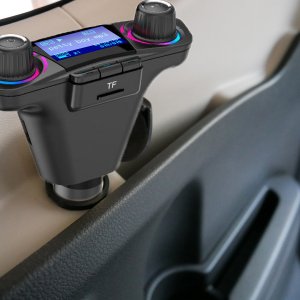 Transmiter FM Retoo TRANSMITER FM BLUETOOTH 5.0 USB WIELOFUNKCYJNY 8W1 9