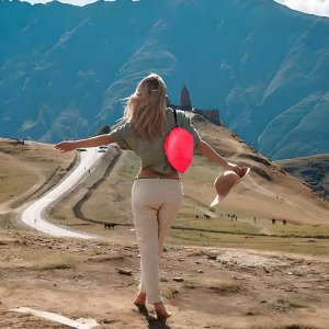 Retoo LAZY BAG AIR SOFA ŁÓŻKO LEŻAK MATERAC NA POWIETRZE CZERWONY 13