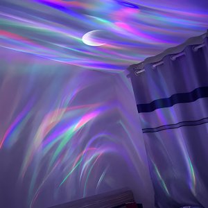 Retoo PROJEKTOR GWIAZD STAR LAMPKA NOCNA LED USB + PILOT 8