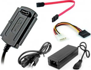 Retoo ADAPTER USB IDE 3,5" 2,5" SATA ATA ZASILACZ PRZEJŚCIÓWKA 11
