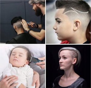 Trymer Verk MASZYNKA DO WŁOSÓW BEZPRZEWODOWA DO GOLENIA TRYMER 3