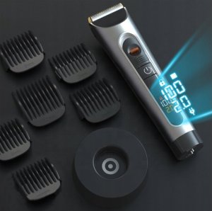 Trymer Verk MASZYNKA DO STRZYŻENIA WŁOSÓW TRYMER CERAMIKA LCD 6