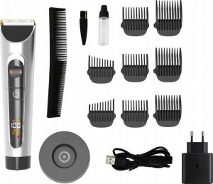 Trymer Verk MASZYNKA DO STRZYŻENIA WŁOSÓW TRYMER CERAMIKA LCD 9