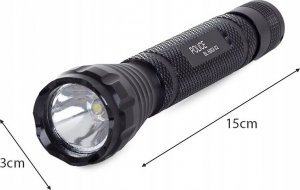 Latarka Verk LATARKA TAKTYCZNA LED 10W MOCNA 2 x AA PREZENT 11