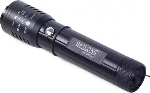 Latarka Verk LATARKA TAKTYCZNA BAILONG ZOOM CREE XP-E Q5 UV LED 4