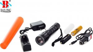 Latarka Verk LATARKA TAKTYCZNA BAILONG LED CREE ZOOM XM-L T6 13