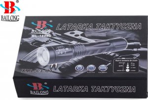 Latarka Verk LATARKA TAKTYCZNA BAILONG LED CREE ZOOM XM-L T6 16