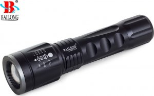Latarka Verk LATARKA TAKTYCZNA BAILONG LED CREE ZOOM XM-L T6 6