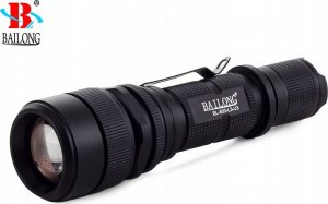 Latarka Verk LATARKA TAKTYCZNA BAILONG USB LED CREE XM-L T6 4