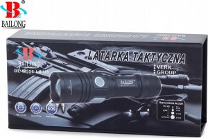 Latarka Verk LATARKA TAKTYCZNA BAILONG CREE LED XM-L T6 USB 14