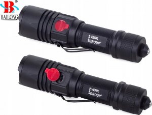 Latarka Verk LATARKA TAKTYCZNA BAILONG CREE LED XM-L T6 USB 10