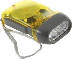 Latarka Verk DYNAMO LATARKA KINETYCZNA 3 LED LAMPKA + AKU HIT! 6