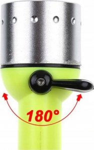 Latarka Verk LATARKA DO NURKOWANIA WODOSZCZELNA CREE LED 3W 9