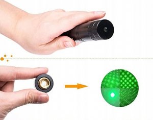 Latarka Verk WSKAŹNIK LASEROWY LASER ZIELONY PUNKTOWY MOCNY 10