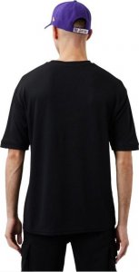 New Era New Era NBA Los Angeles Lakers Script Mesh Tee 60284737 Czarne S 3