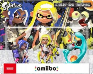 Nintendo Figurki Amiibo Splatoon 3 / 3 Figurki: Octoling (Blue) / Inkling (Yellow) / Smallfry 1