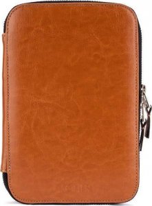 Solier Accessories Skórzany organizer Solier SA38 camel 2