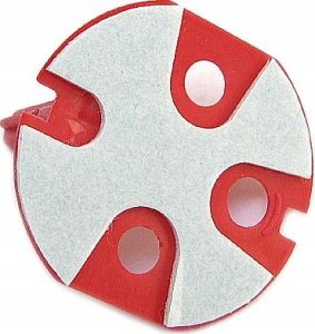 MK Elektronik Blokada klucz zwalniacz blokady 45x45 mosaic czerwony zaślepka gniazd elektrycznych 2