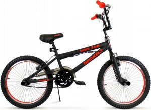 Hurtex BMX Czarno-Czerwony Matowy Unisex Wyczynowy Pegi 1