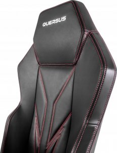 Fotel QUERSUS VAOS.2.3. Red Accent ( czarno - czerwony) 5
