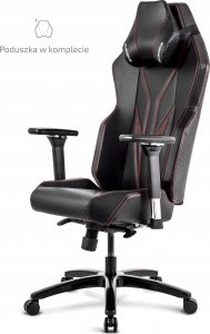 Fotel QUERSUS VAOS.2.3. Red Accent ( czarno - czerwony) 6