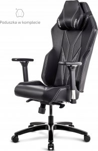 Fotel QUERSUS VAOS.2.3. White Accent (czarno biały) 6