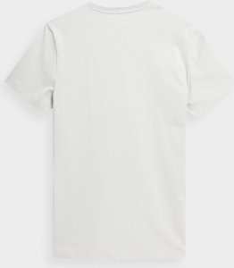 4f Tshirt Ciepły Jasny Szary r. S TTSHM366 2