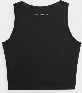 4f Tshirt Głęboka Czerń r. M TTSHF570 2