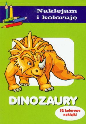 Naklejam i koloruję - Dinozaury 1