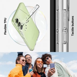 Spigen Etui Spigen Liquid Crystal Samsung Galaxy A54 5G Crystal Clear 14