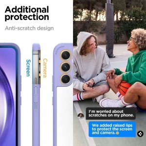 Spigen Etui SAMSUNG GALAXY A54 5G Spigen Ultra Hybrid Crystal fioletowe 17