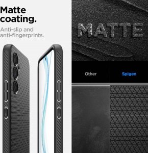 Spigen Etui SAMSUNG GALAXY A54 5G Spigen Liquid Air Matte czarne 36