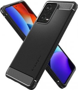 Spigen Etui Rugged Armor Xiaomi Redmi Note 12 Pro+ Plus 5G Matte Black 5