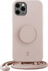 Just Elegance Etui JE PopGrip iPhone 11 Pro 5,8" jasnoróżowy/rose breath 30049 (Just Elegance) 1