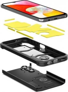 Spigen Etui Spigen Tough Armor Samsung Galaxy A14 LTE Black 5