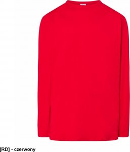 JHK TSRA150LS - T-Shirt JHK męski z długim rękawem - czerwony 3XL 1