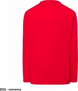 JHK TSRA150LS - T-Shirt JHK męski z długim rękawem - czerwony 4XL 2