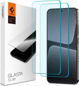 Spigen Spigen Glas.TR Slim 2-Pack - Szkło hartowane do Xiaomi 13 1