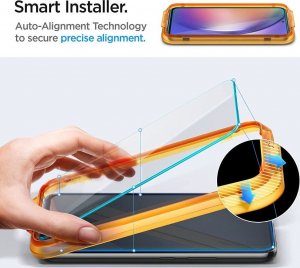 Spigen SZKŁO HARTOWANE SPIGEN ALM GLAS.TR 2-PACK GALAXY A54 5G CLEAR 3