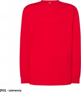 JHK TSRA170LS - T-shirt męski z długimi rękawami - czerwony S 1