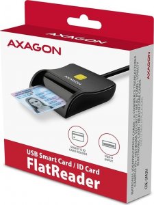 Axagon Czytnik kart identyfikacyjnych CRE-SM3N 6